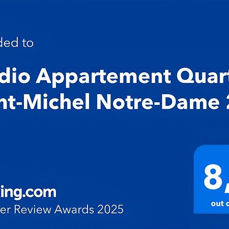 Studio Appartement Quartier Saint-Michel Notre-Dame 2 Free Netflix Párizs Kültér fotó