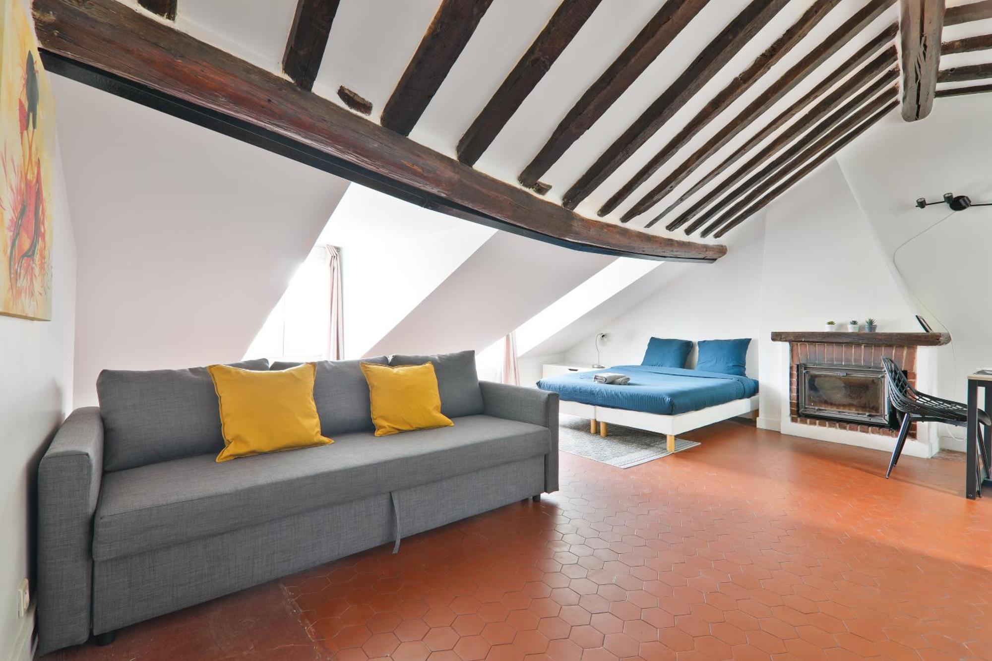 Studio Appartement Quartier Saint-Michel Notre-Dame 2 Free Netflix Párizs Kültér fotó