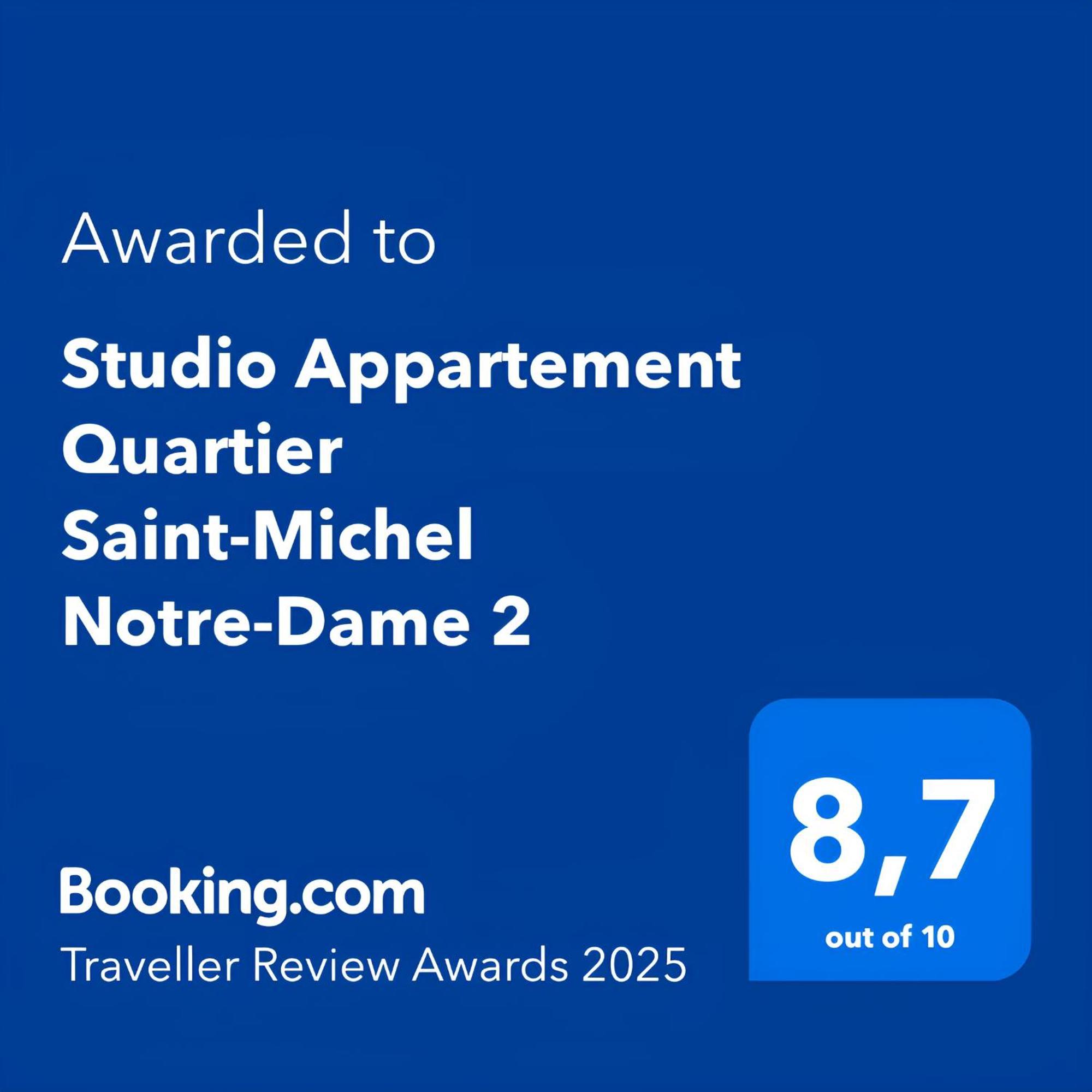 Studio Appartement Quartier Saint-Michel Notre-Dame 2 Free Netflix Párizs Kültér fotó